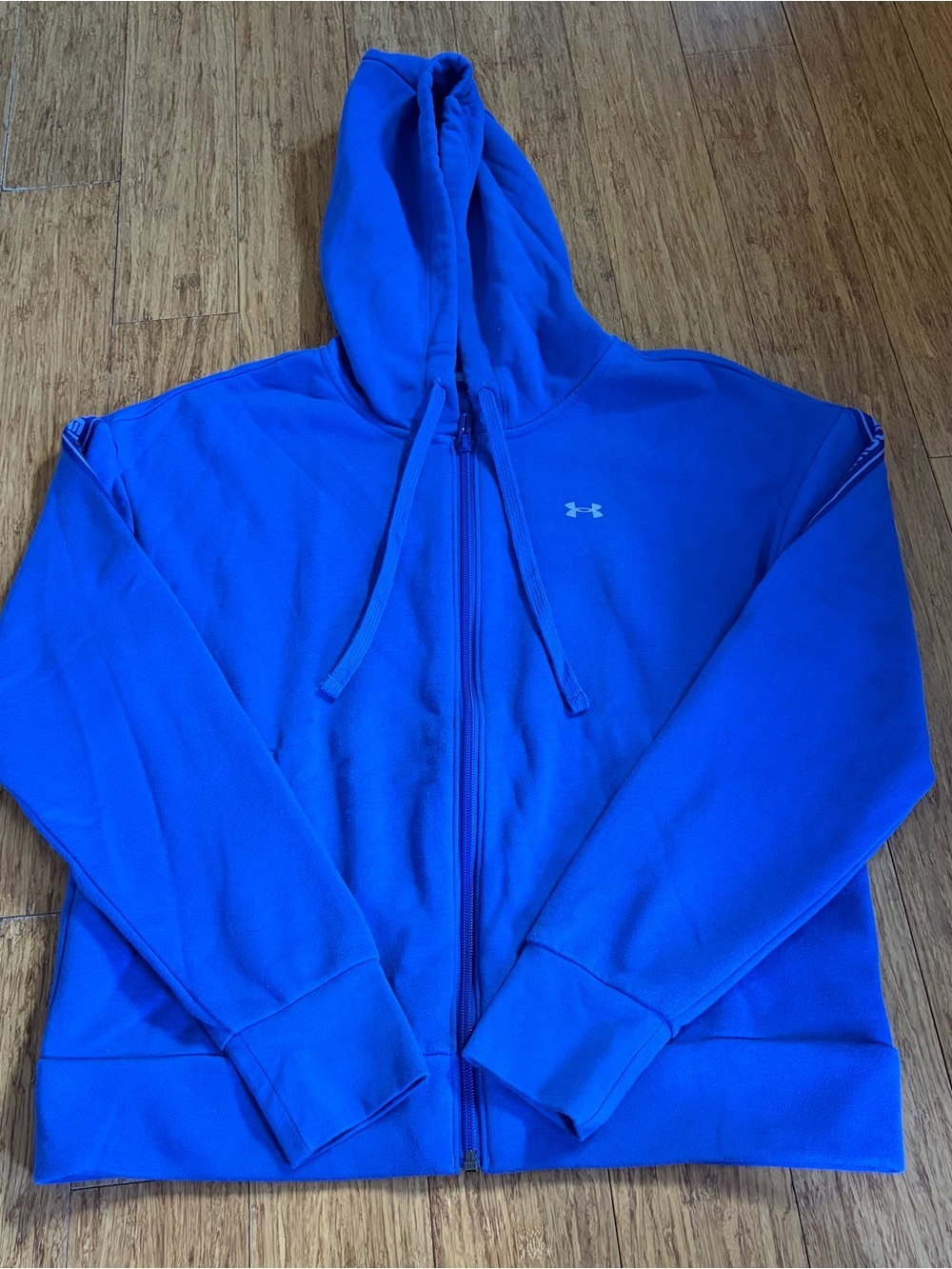 Under Armour Royal Blue Zip-Up Hoodie
